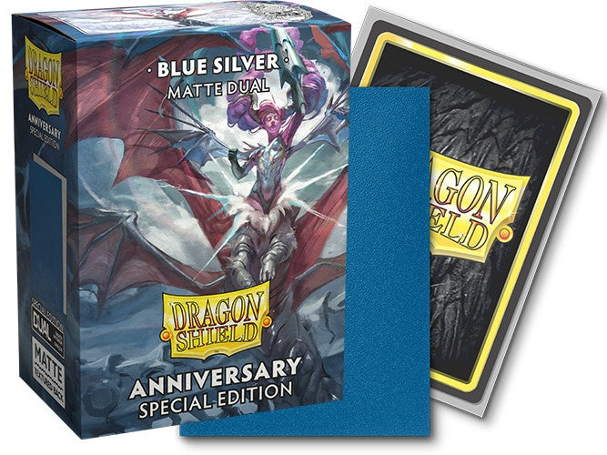 Dragon Shield Sleeves Anniversary Special Edition Blue/silver