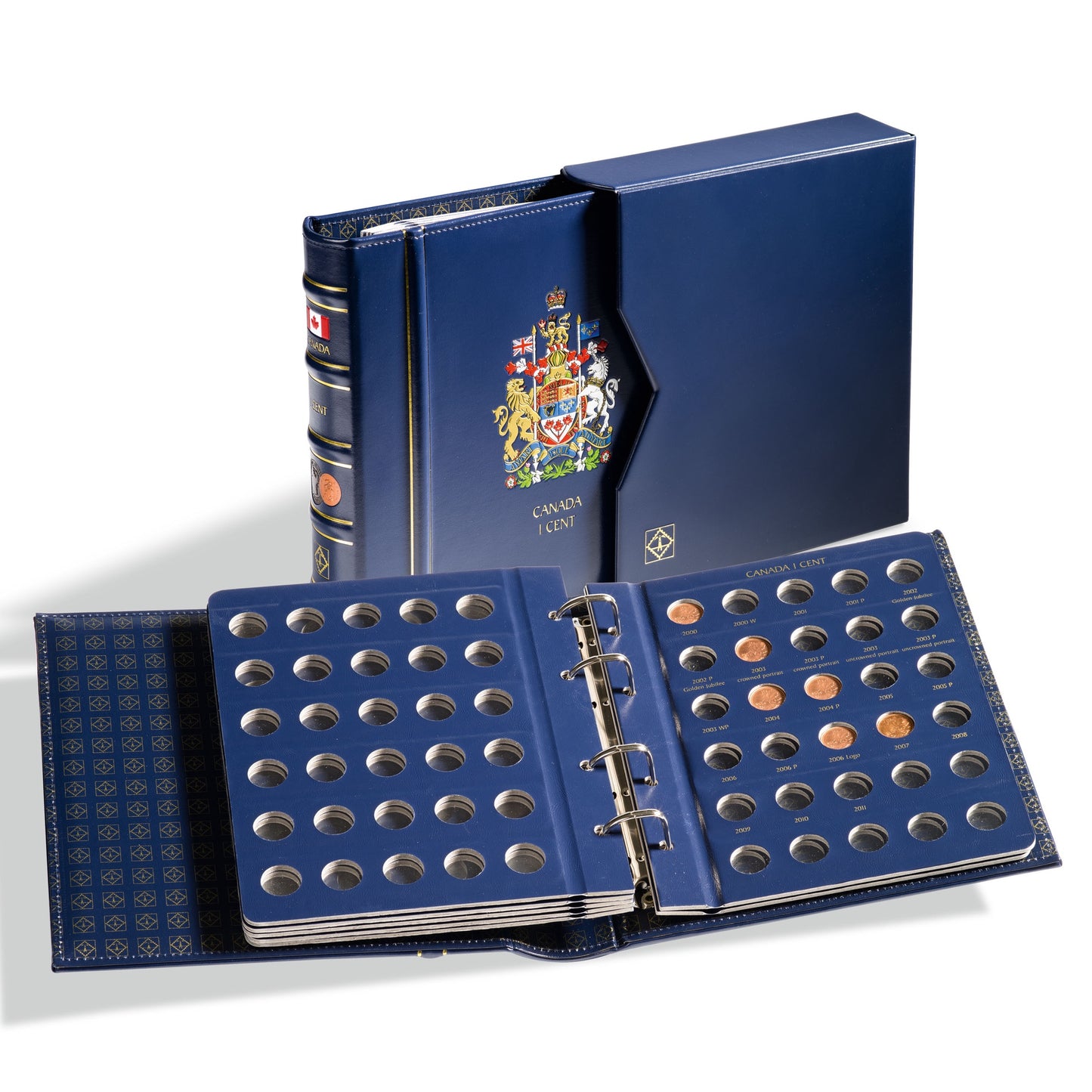 Vista Canada Album 1 Cent Incl. Slipcase 7 Blank Pages