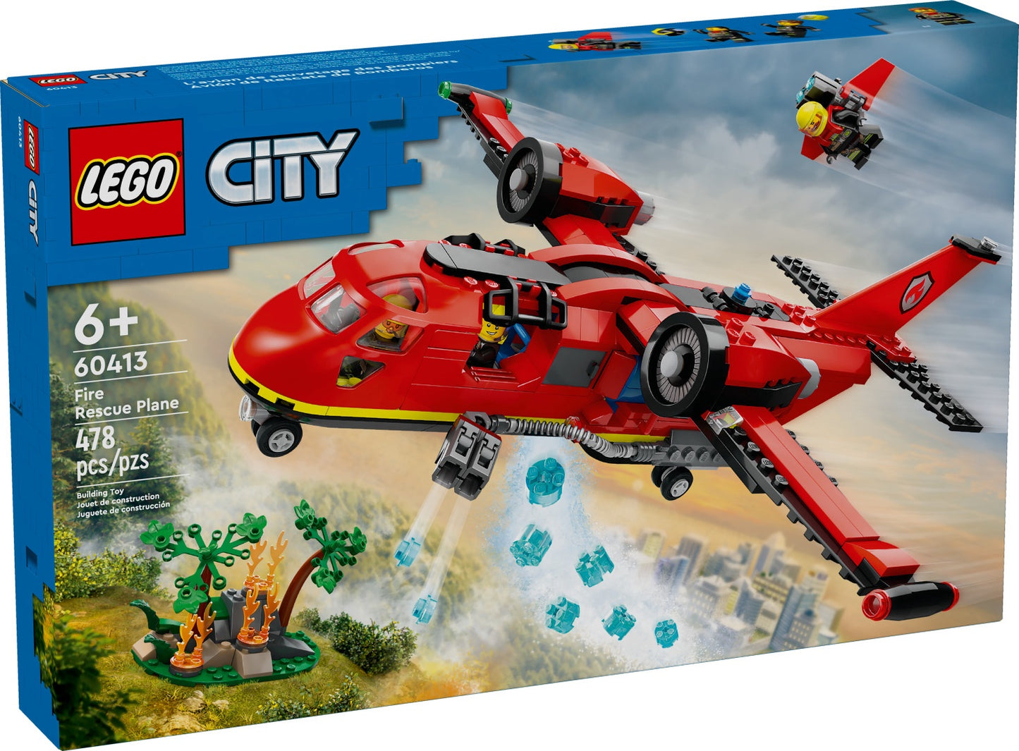 LEGO Fire Rescue Plane (60413)