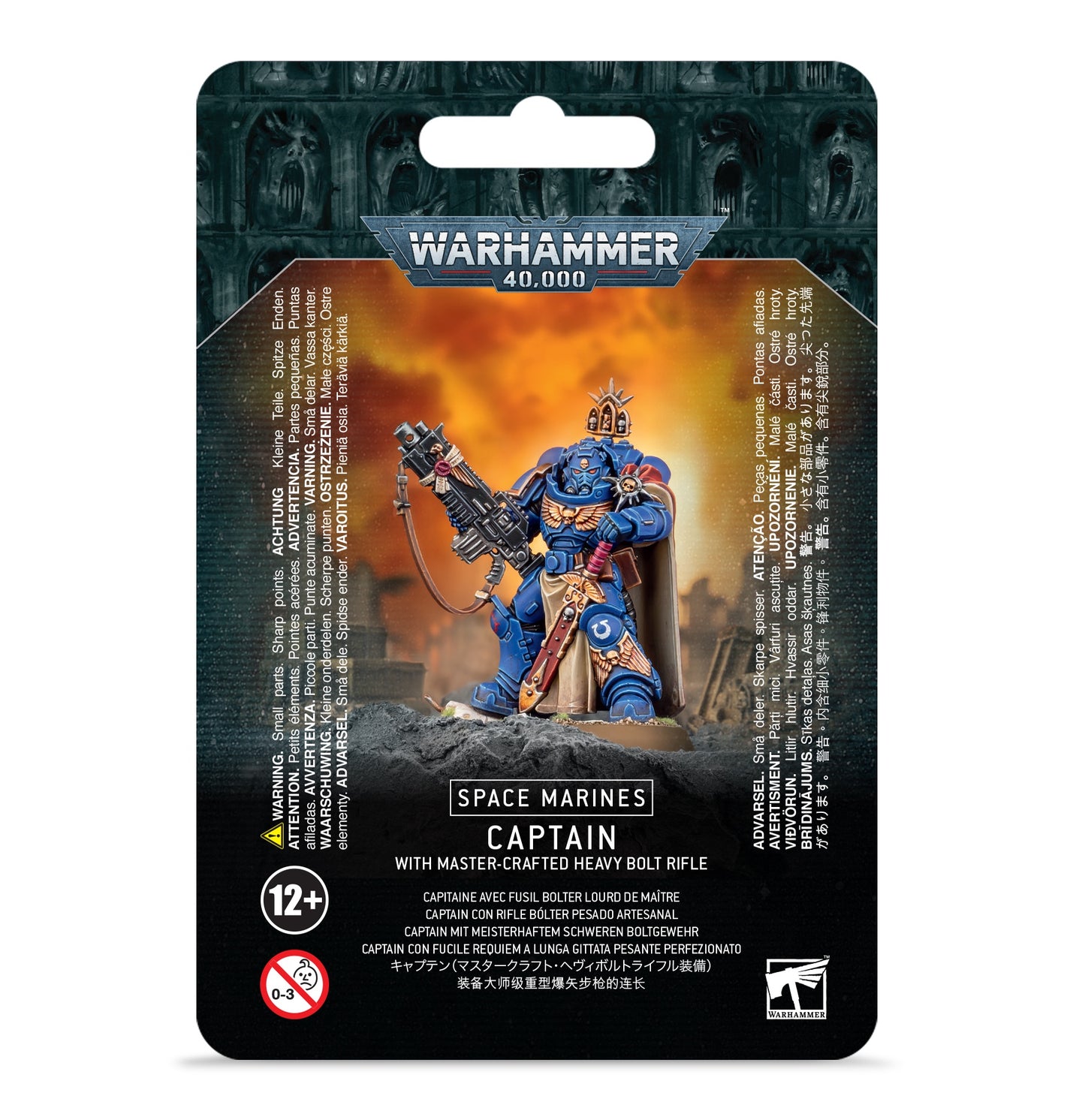 Space Marines Captain with Master-Crafted Bolt Rifle