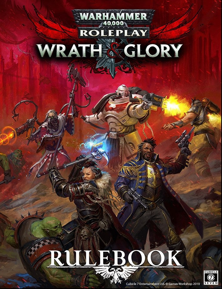 Warhammer 40K Rpg Wrath And Glory Rulebook Revised