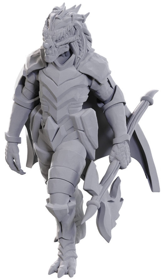 D&D Unpainted Minis Wv25 Dragonborn Of Tiamat