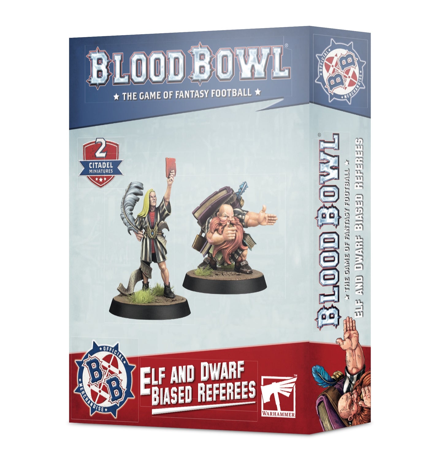 Blood Bowl - Arbitres partiaux envers les elfes et les nains