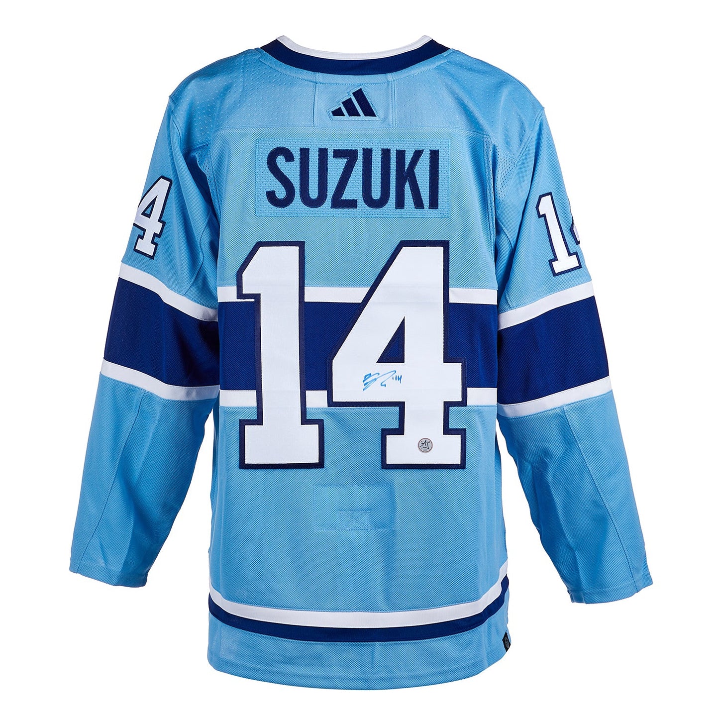 Nick Suzuki Autographed Montreal Canadiens Reverse Retro 2.0 Adidas Authentic Jersey