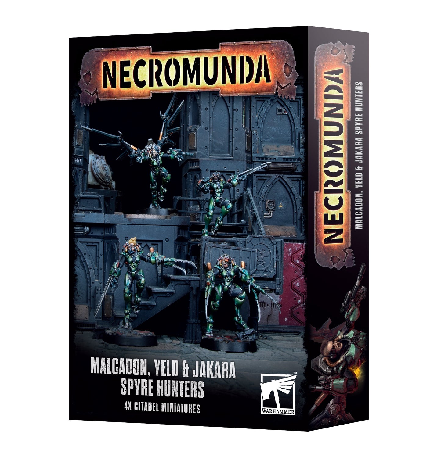Necromunda Malcadon Yeld et Jakara Spyre Hunter