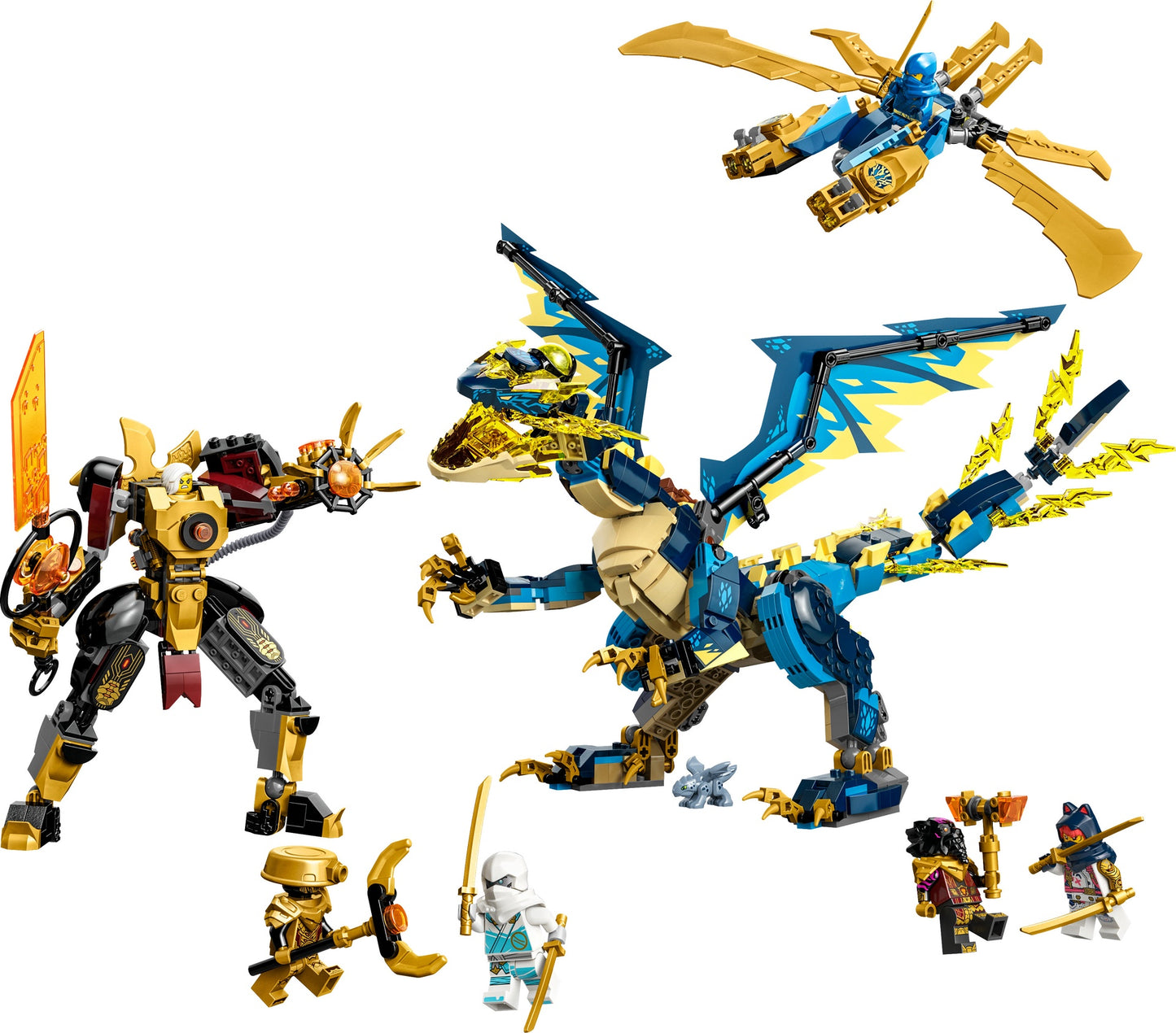 LEGO Elemental Dragon vs. The Empress Mech (71796)