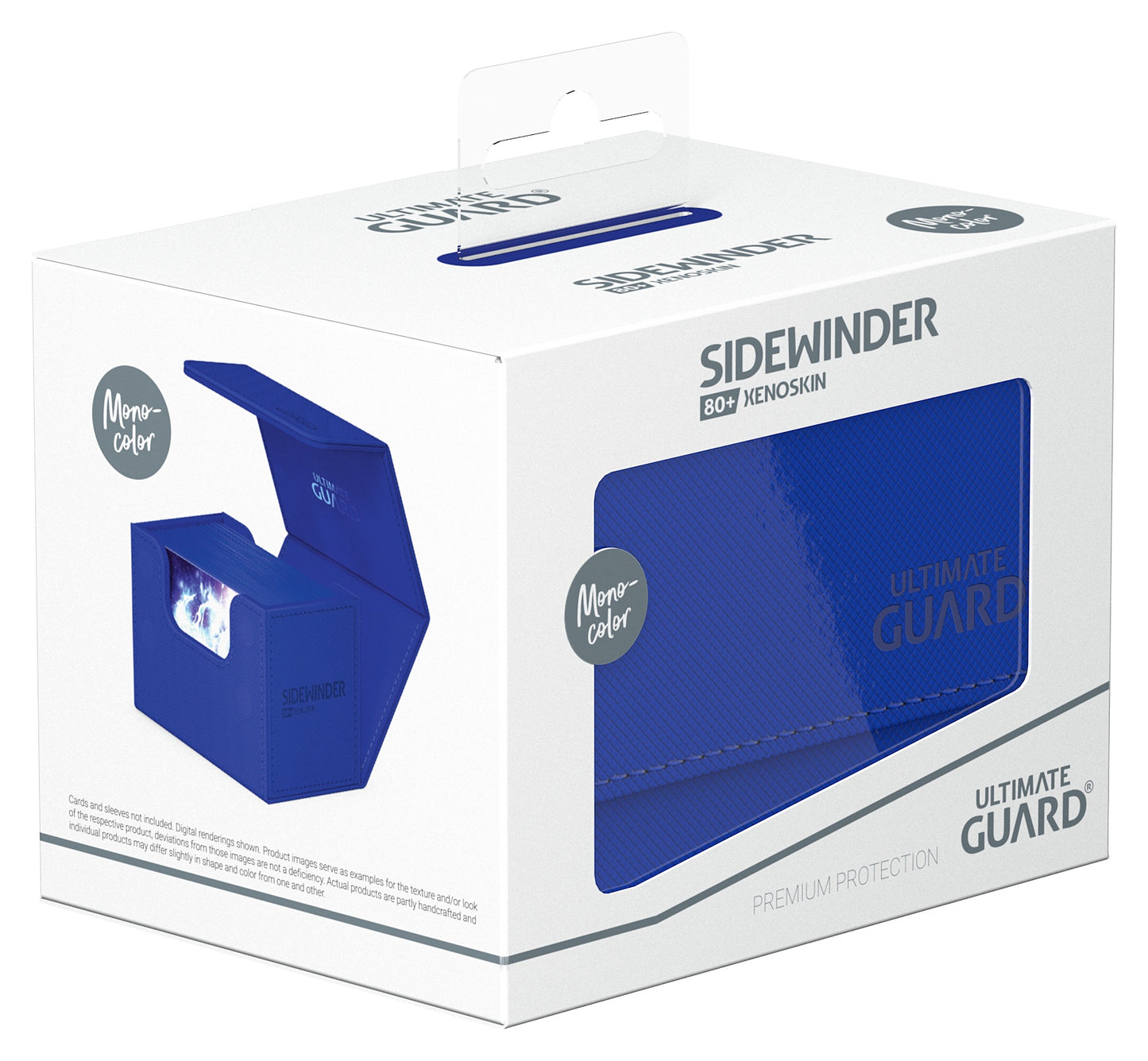 Ultimate Guard Deck Case Sidewinder 80+ Monocolor Blue