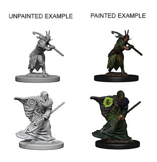 D&D Unpainted Minis Wv4 Elf Male Druid