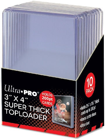 Cahiers Ultra Pro Topload 3x4 200 pt Super Épais 10 unités