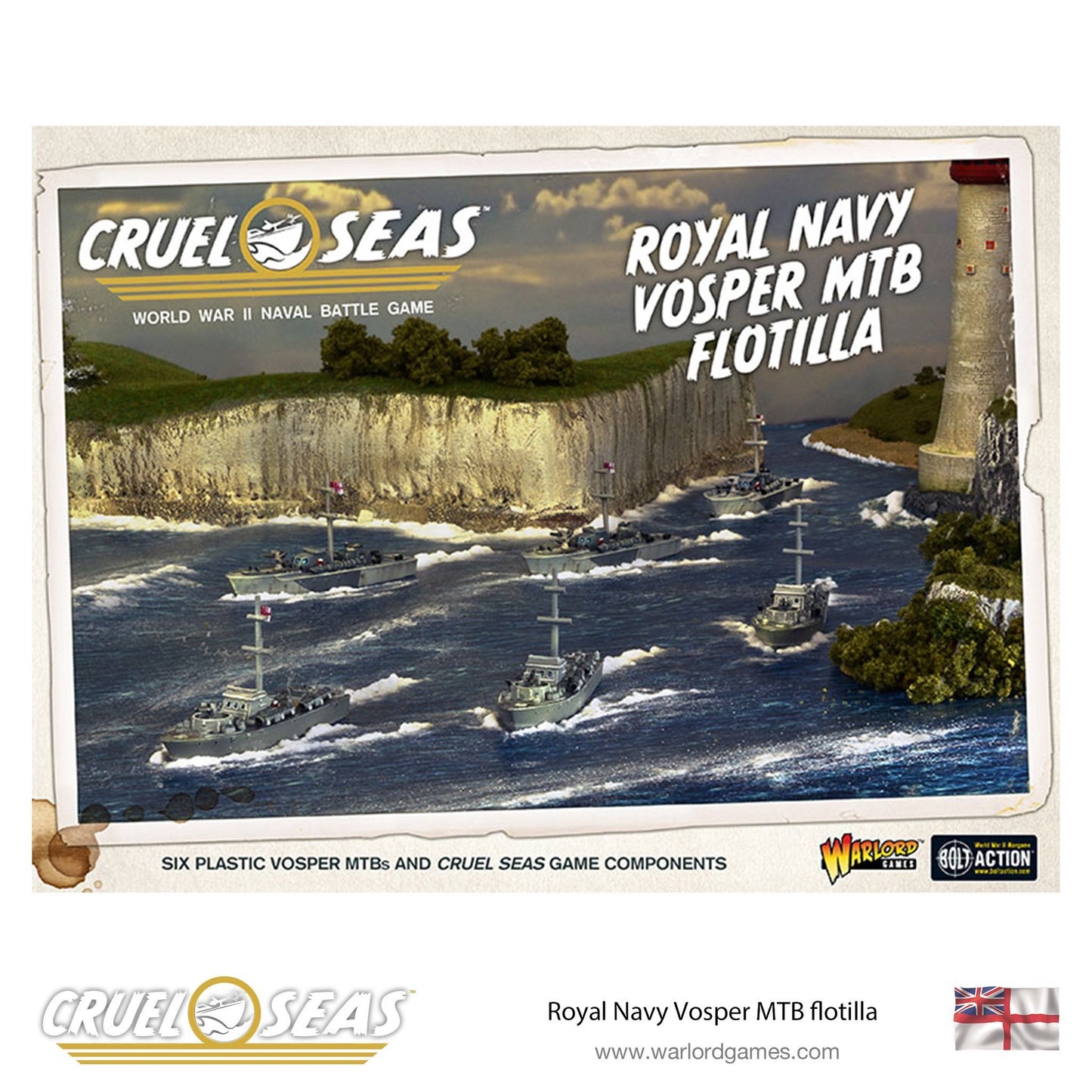 Cruel Seas Royal Navy Vosper Mtb Flotilla