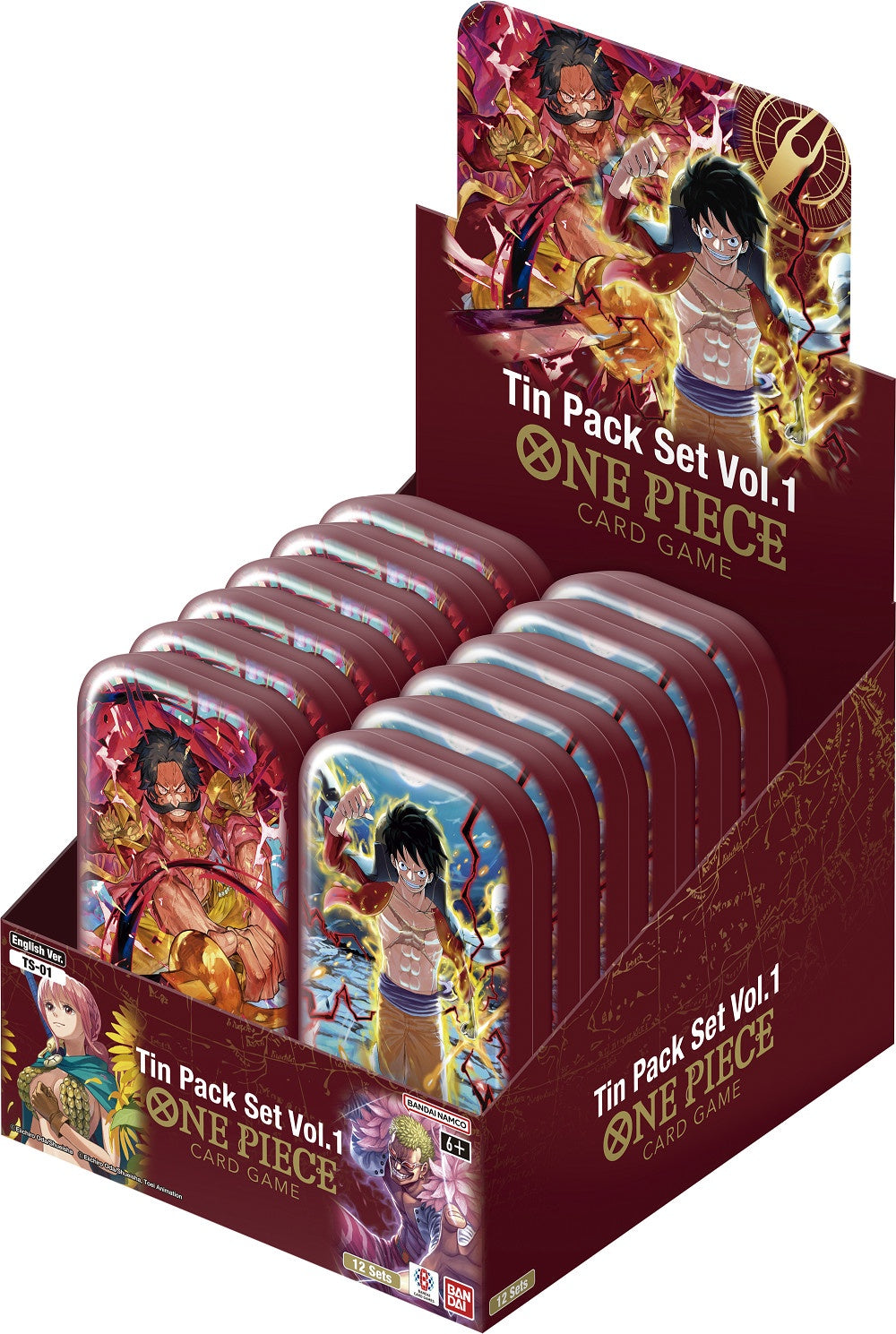 One Piece CG TS01 Tin Pack Set Vol 01 (1 TIN)