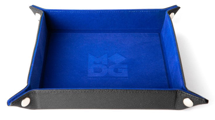 Fold Ultra Pro Dice Velvet Tray With Pu Leather Blue
