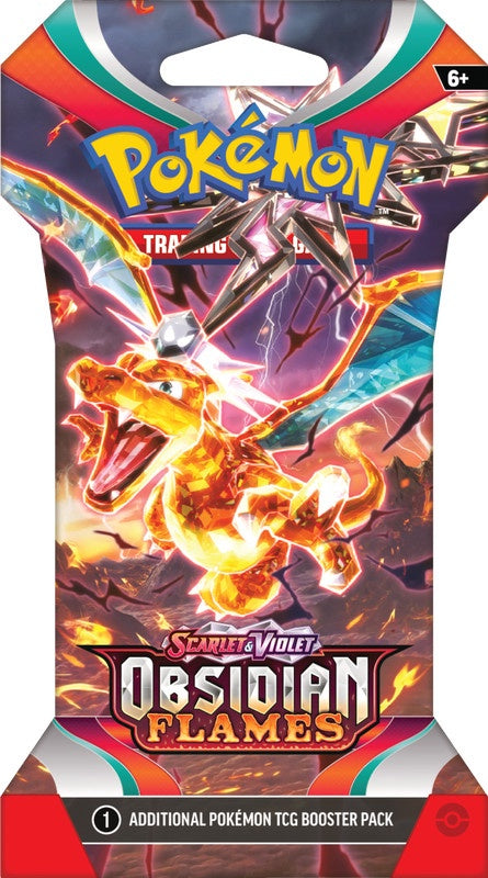 Pokemon TCG - Scarlet & Violet Obsidian Flames Sleeved Booster Pack