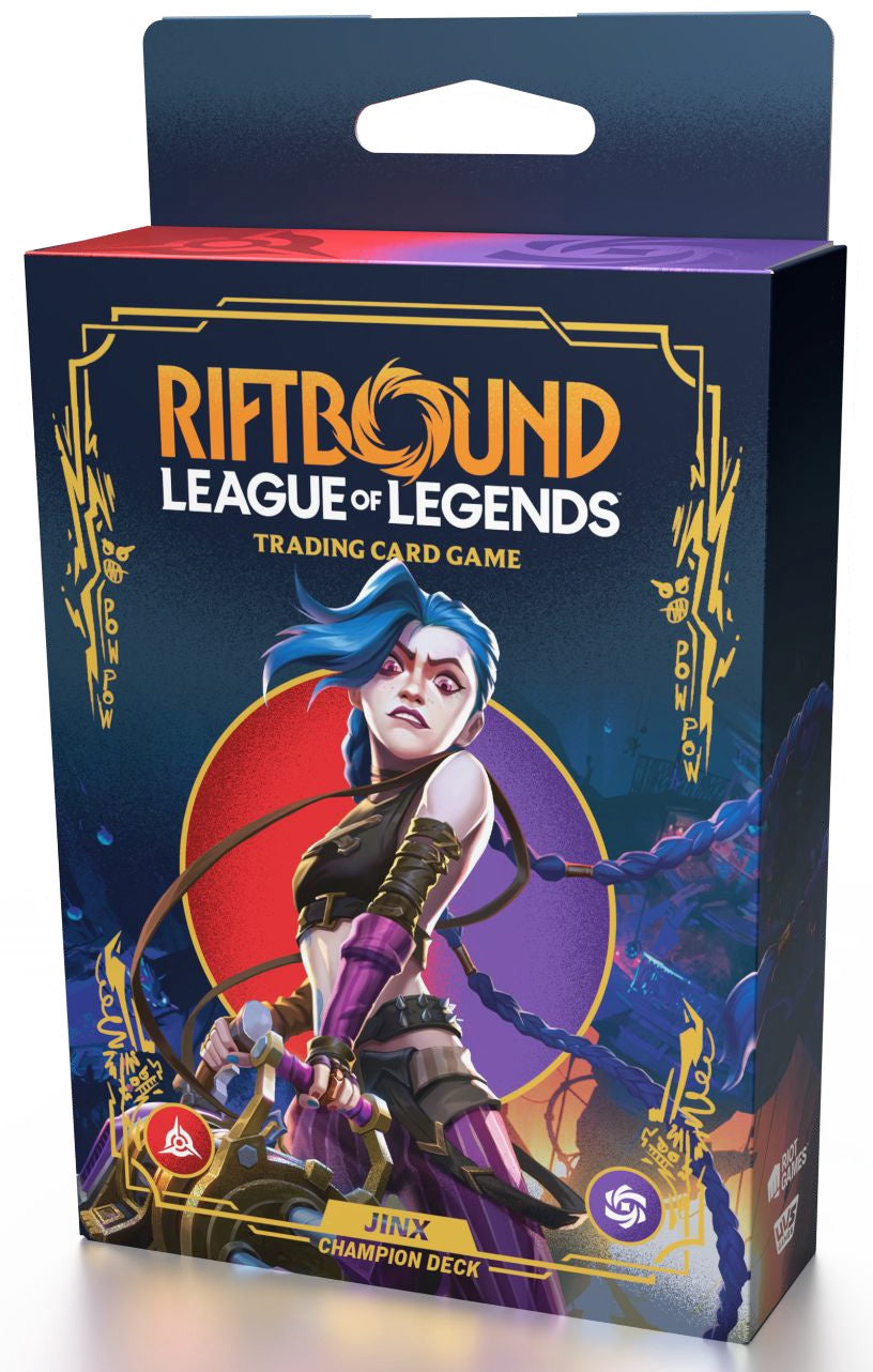 Riftbound League Of Legends TCG Origins Champion Deck Jinx (EN)