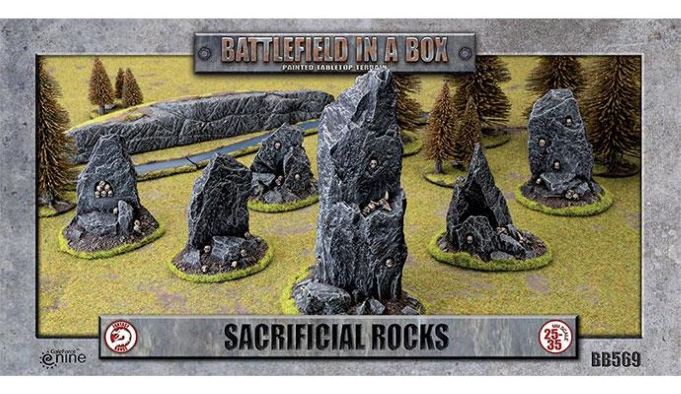 Battlefield in a Box - Sacrificial Rocks