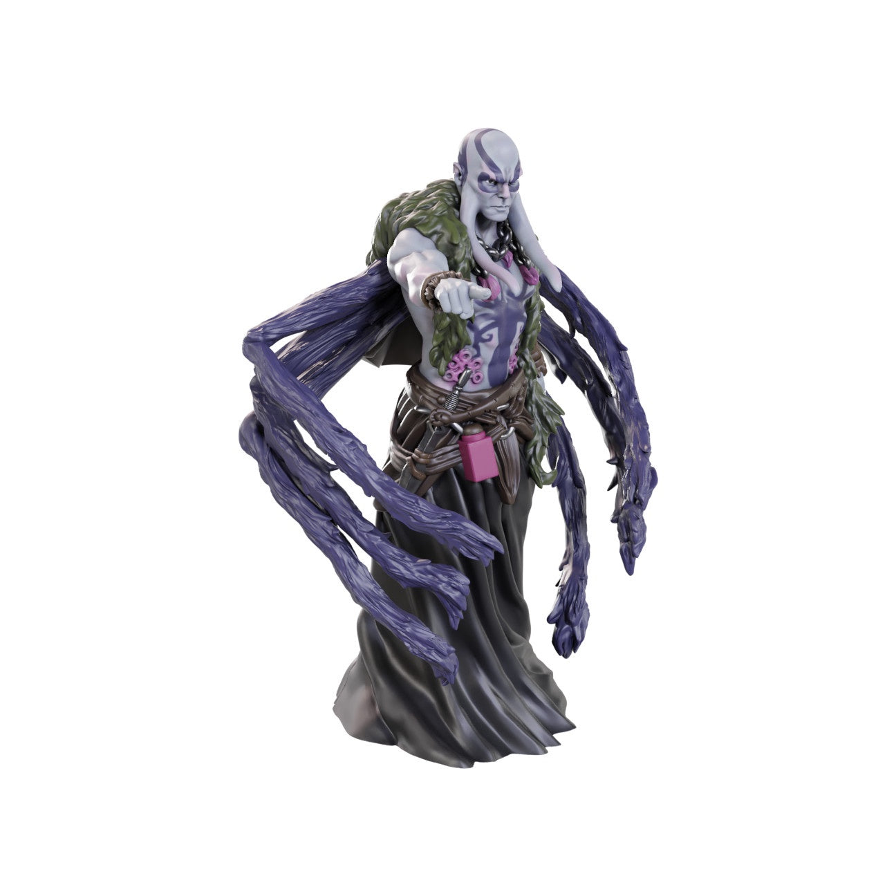 Figurines non peintes D&D WV24 Prêtre du Kraken