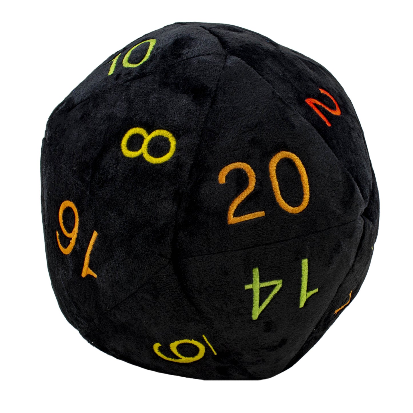 Ultra Pro Dice Plush Jumbo 10inches D20 Rainbow