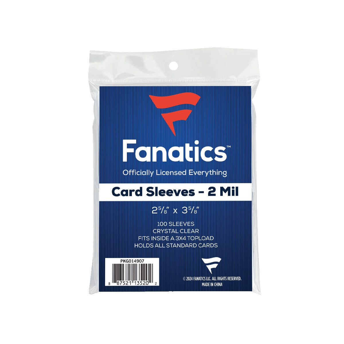 Fanatics Soft Sleeves 100ct