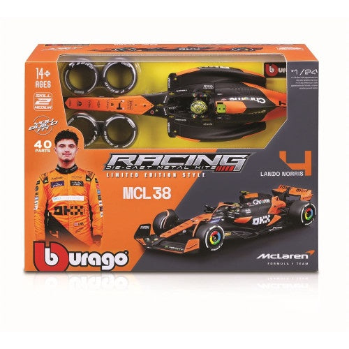 F1 McLaren MCL38 2024 Norris Diecast Model Kit 1/24