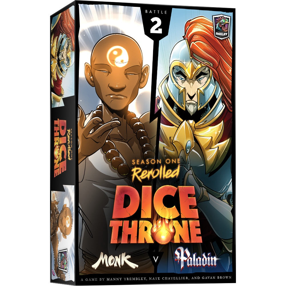 Dice Throne Sais. 1 - Moine contre Paladin - FR