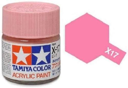 Tamiya Pink Acrylic Gloss Mini (X-17)