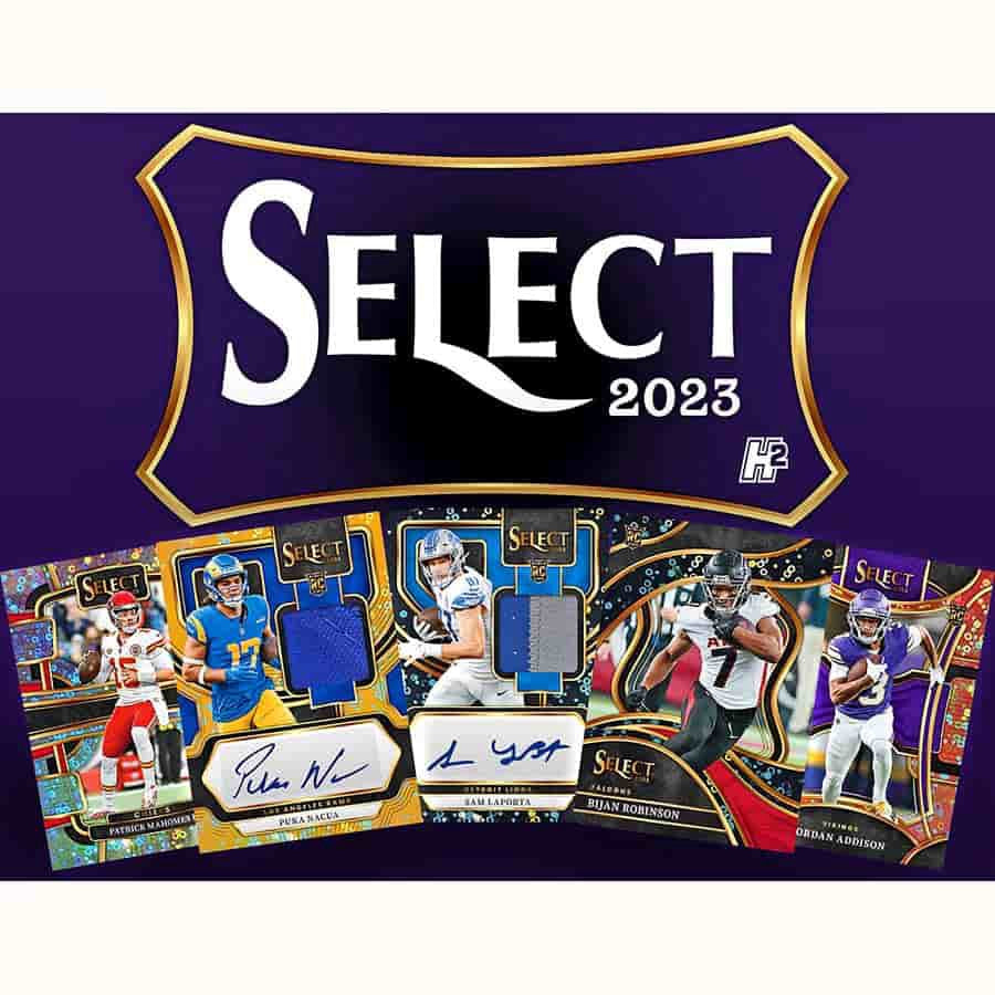 Panini Select H2 Football 2023 Hobby Pack
