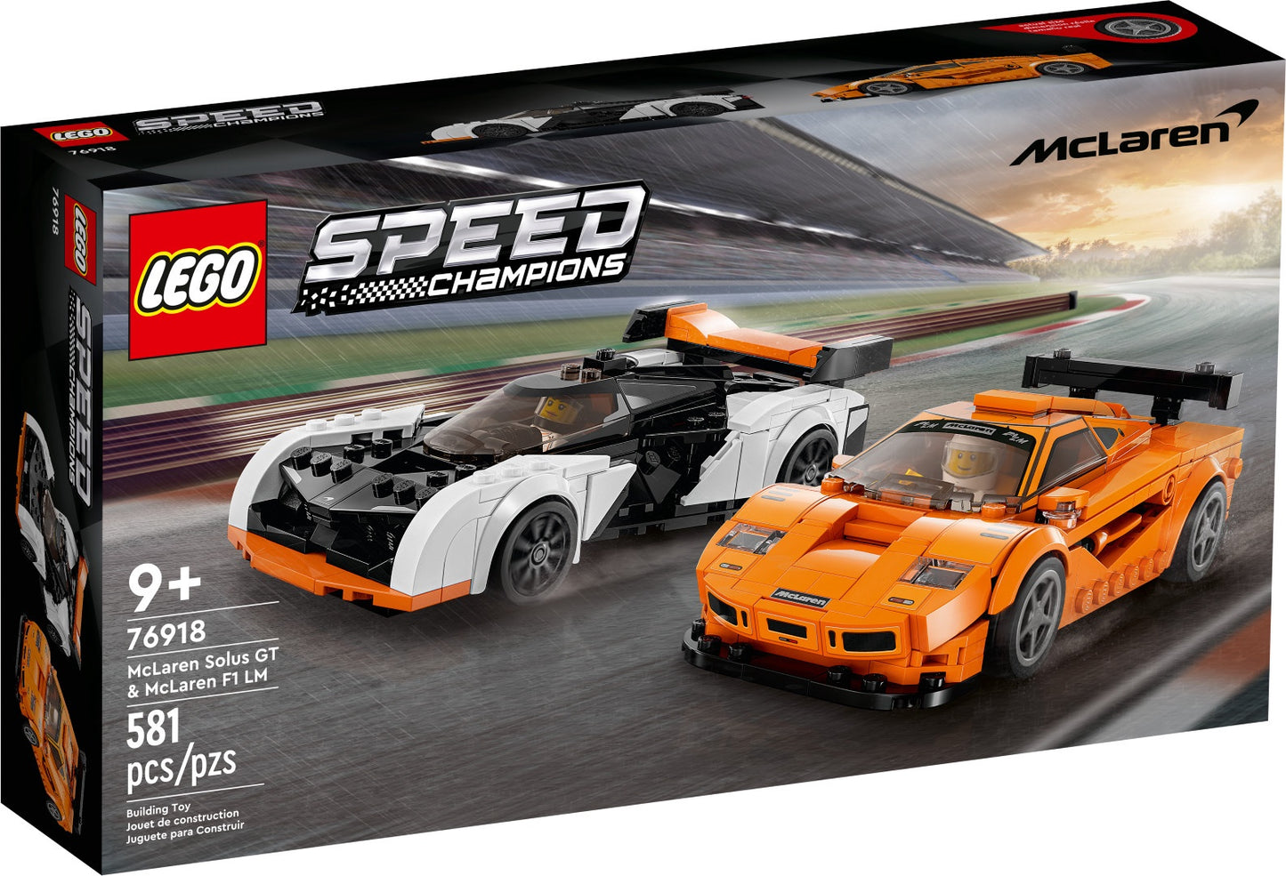LEGO McLaren Solus GT & McLaren F1 LM (76918)