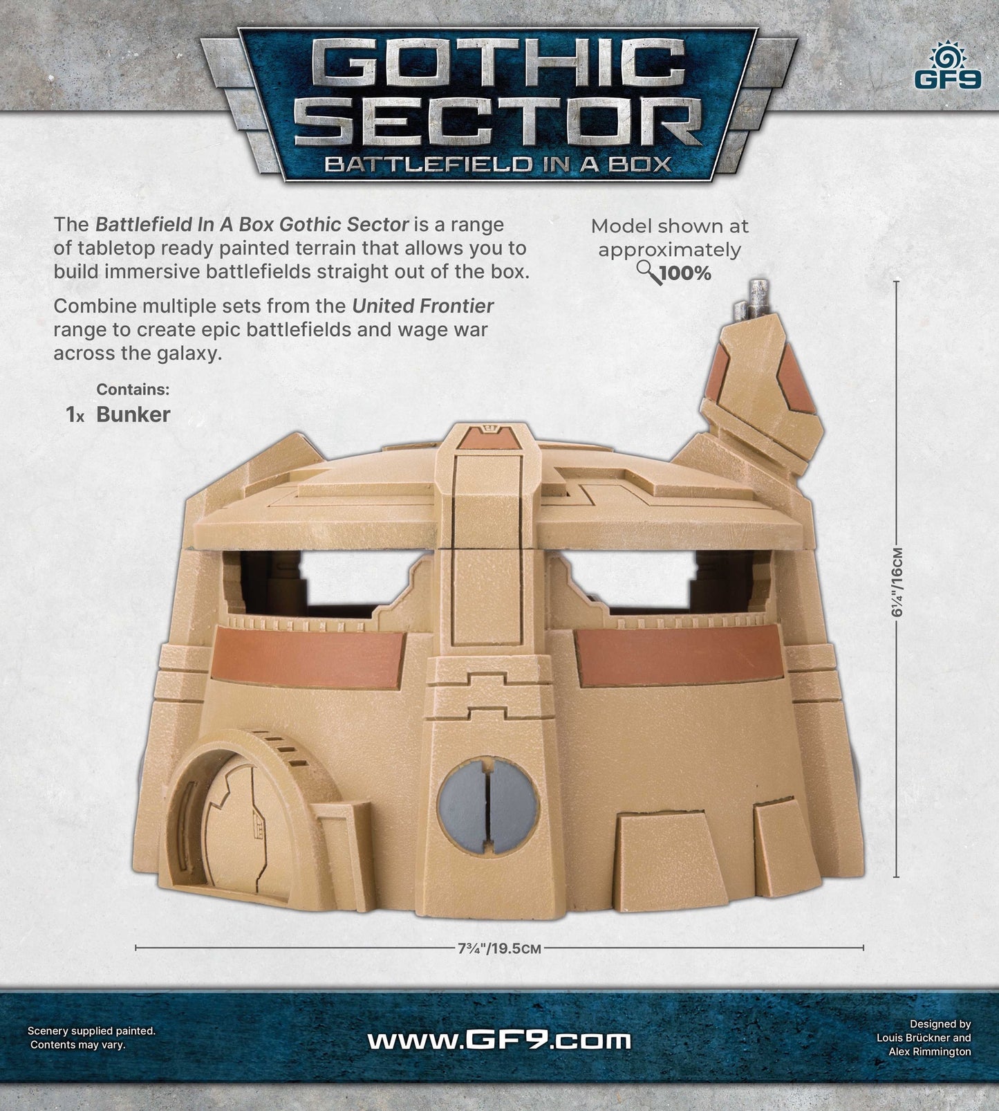 Battlefield In A Box United Frontier Bunker