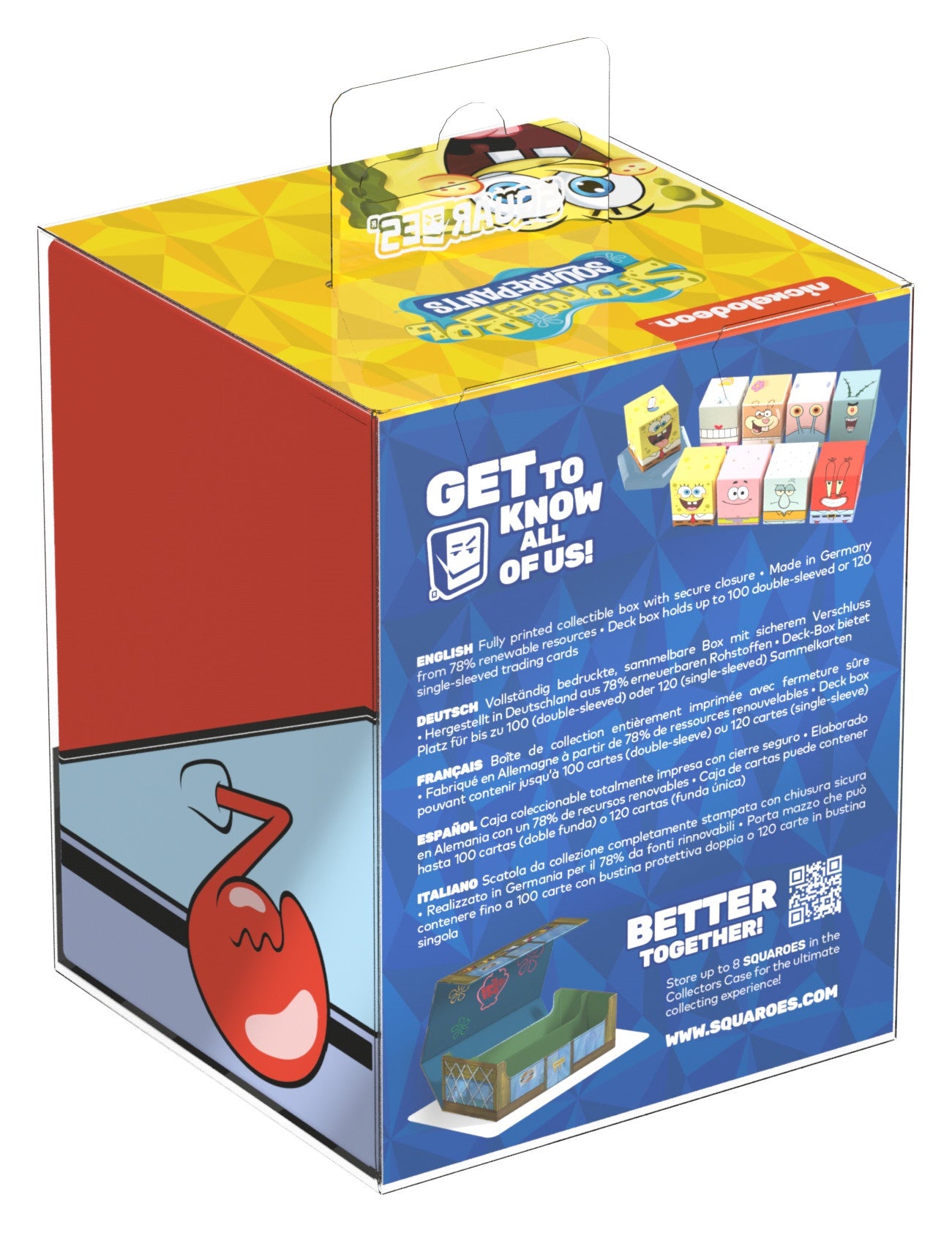 Squaroes Paramount Spongebob Squarepants Wv1 Mr. Krabs