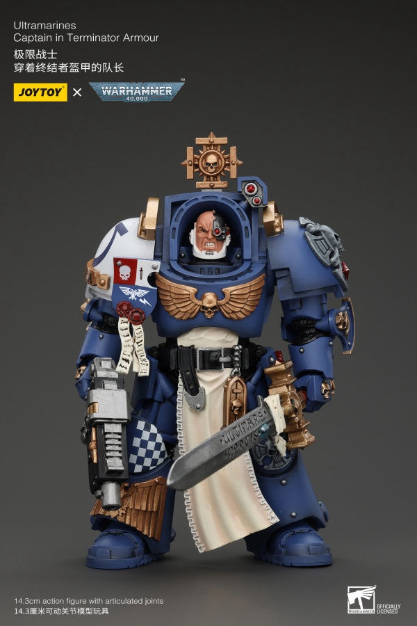 Capitaine en armure Terminator Ultramarines Joy Toy