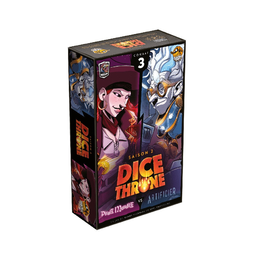 Dice Throne Sais. 2 - Artificier vs. Pirate Maudite - FR
