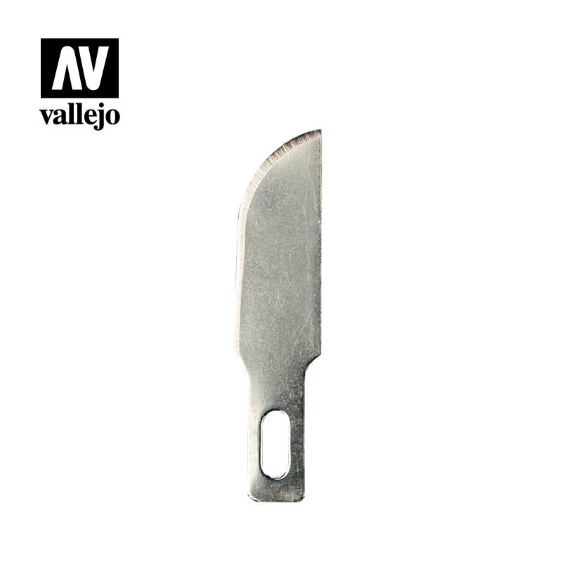 Vallejo #10 General Use Curved Blades (*5) (T06002)