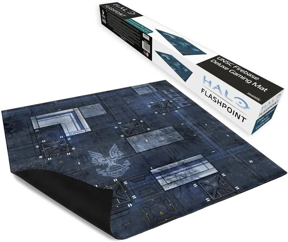 Halo Flashpoint Unsc Firebase Deluxe Gaming Mat