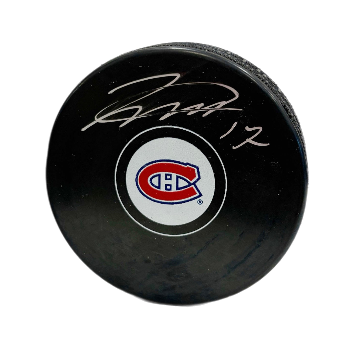 Josh Anderson Autographed Puck - Logo