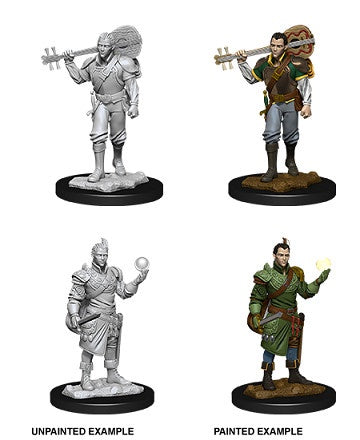 D&D Unpainted Minis Wv12 Male Half-elf Bard