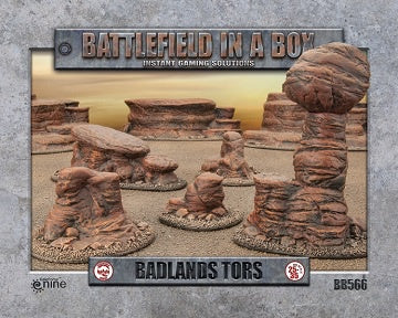 Battlefield In A Box - Badlands Tors - Mars