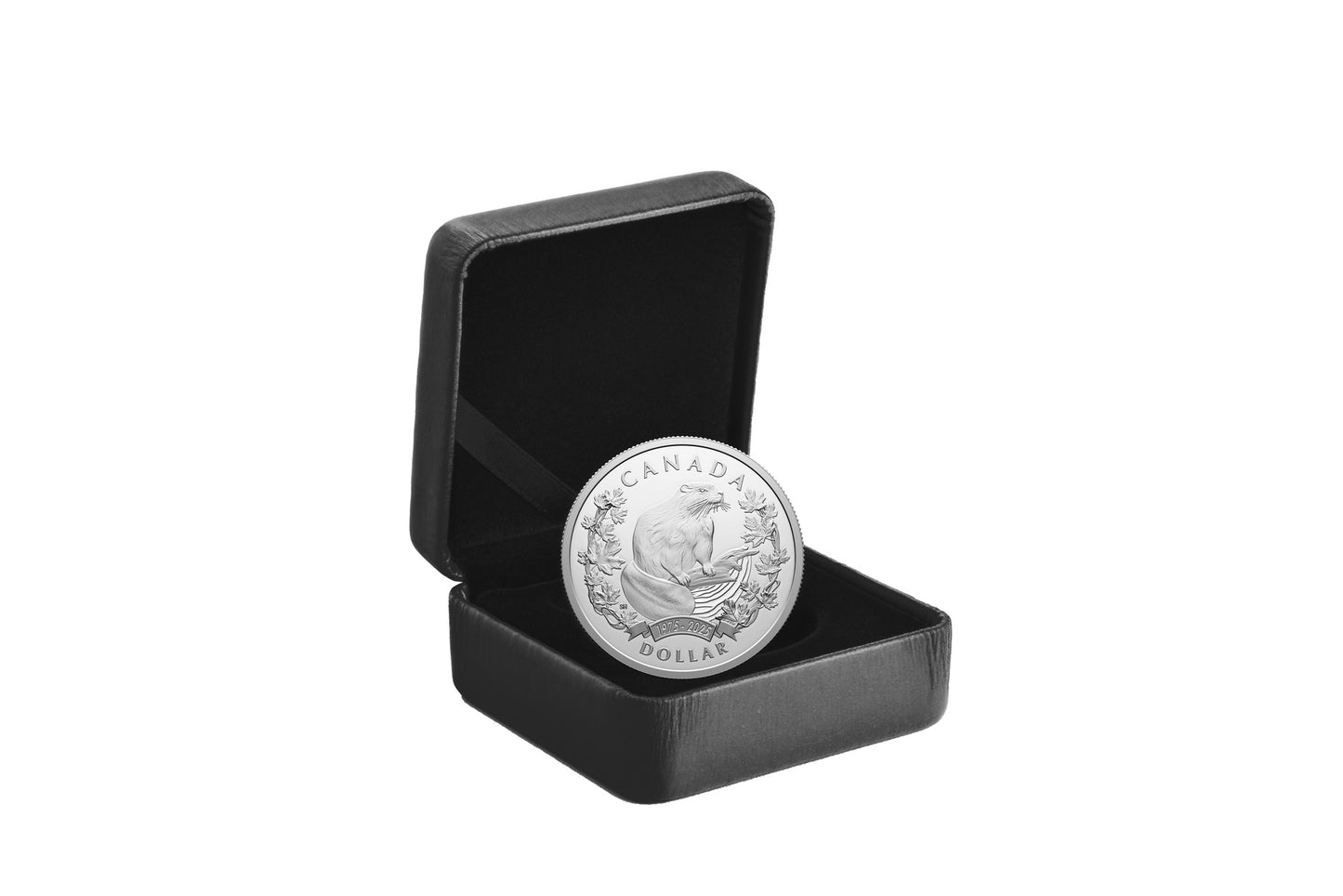 Special Ed. Silver Dollar 50Th Anniversary Of The Beaver As An Official Symbol