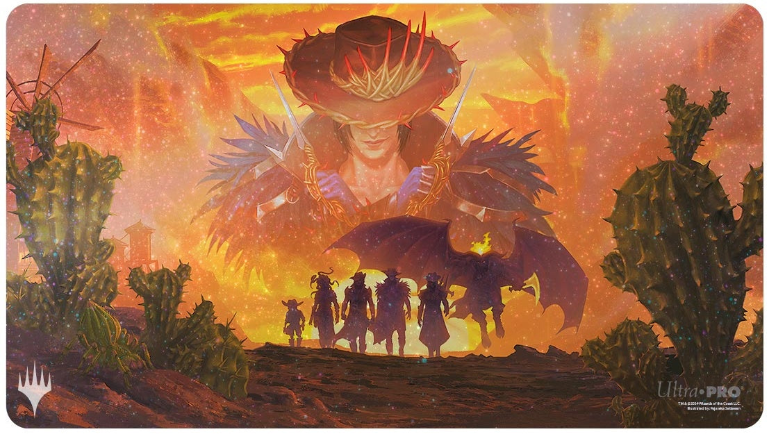 Ultra Pro Playmat Mtg Outlaws Of Thunder Junction Holo