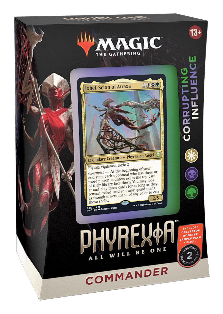 MTG PHYREXIA All Will Be One - Corrupting Influence Commander