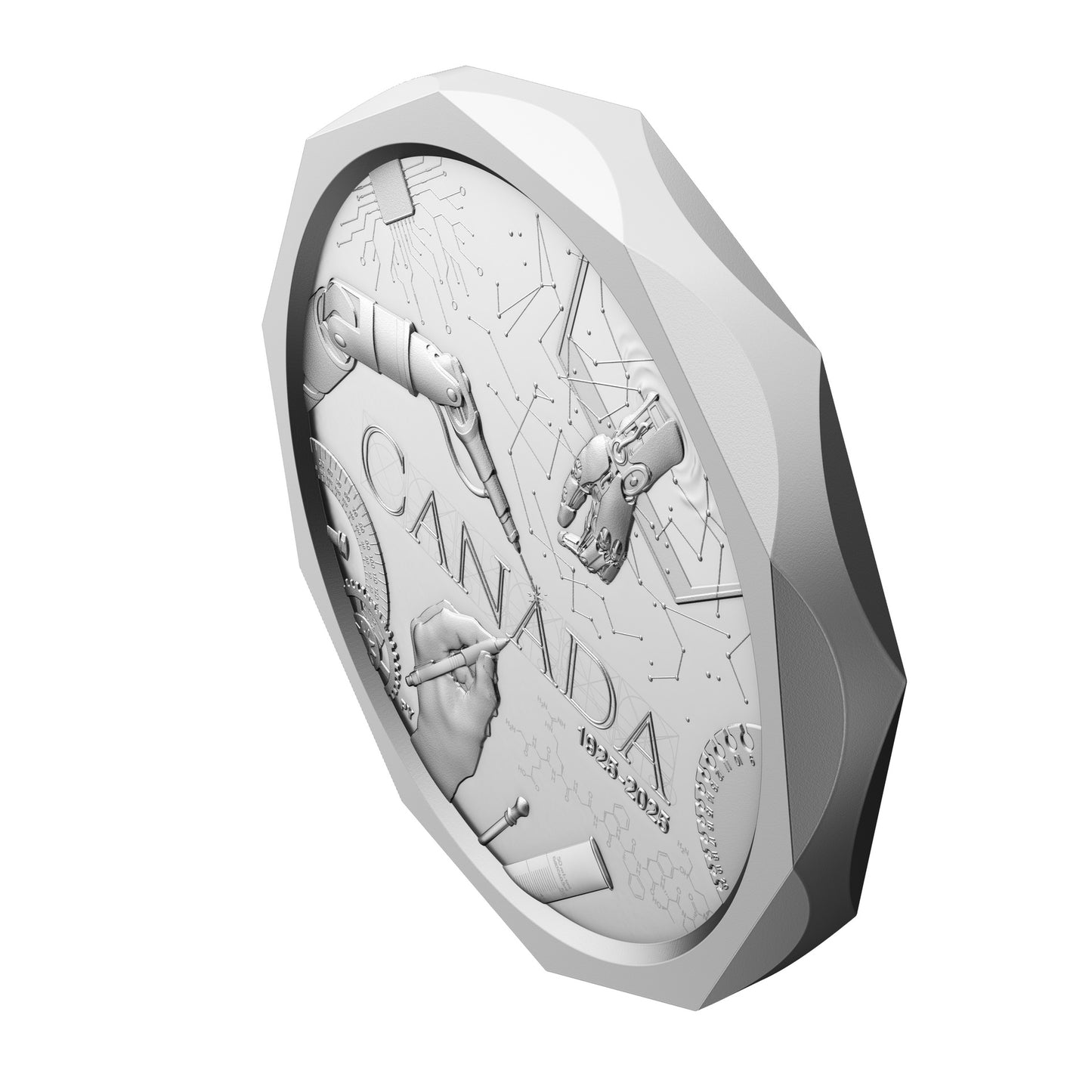The Calling of an Engineer – $25 Fine Silver Coin (249891)