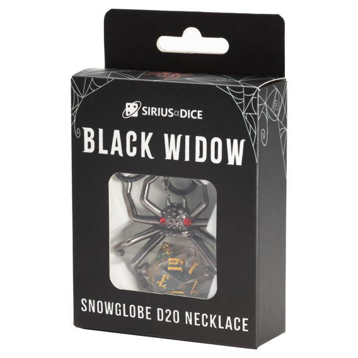 Black Widow D20 Necklace