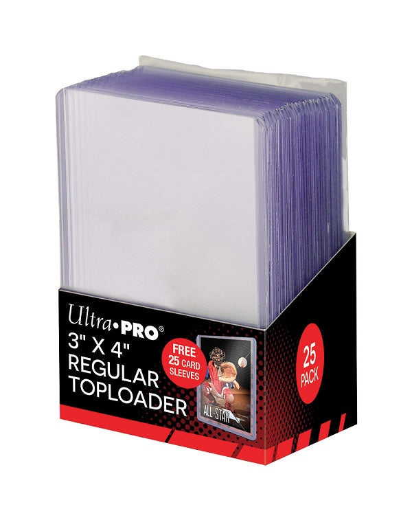 Ultra Pro Topload 3x4 Regular + Sleeves 25ct