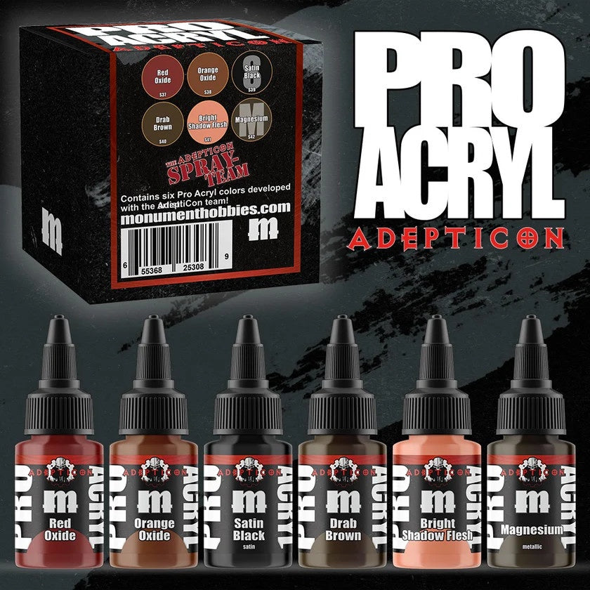 Pro Acryl AdeptiCon Paint Set
