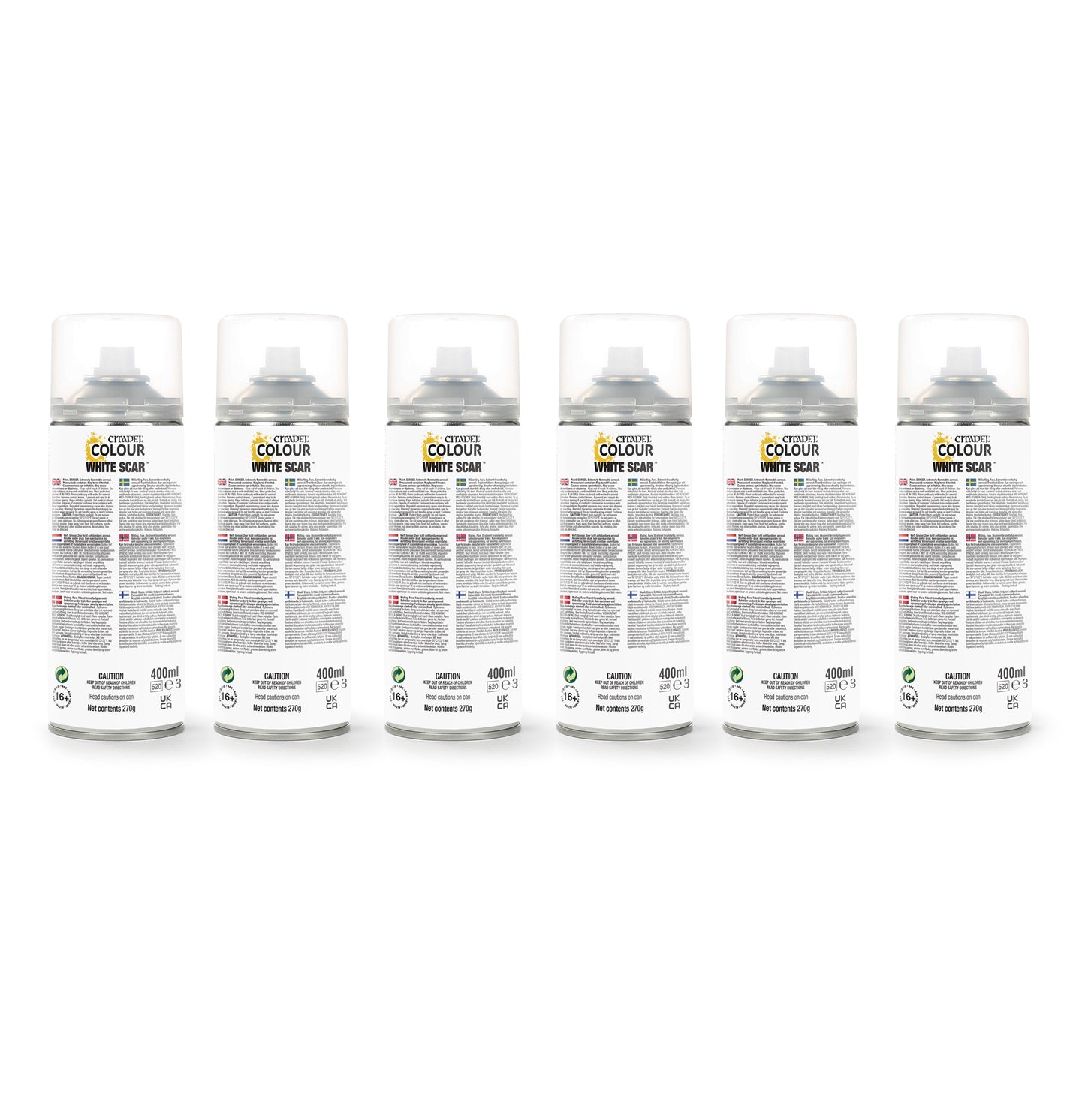 White Scar Primer Spray