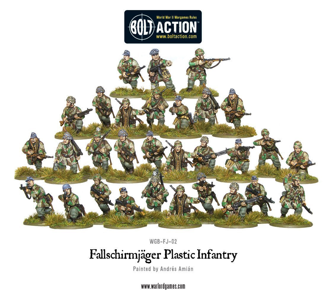 Bolt Action Fallschirmjager (German Paratroopers)