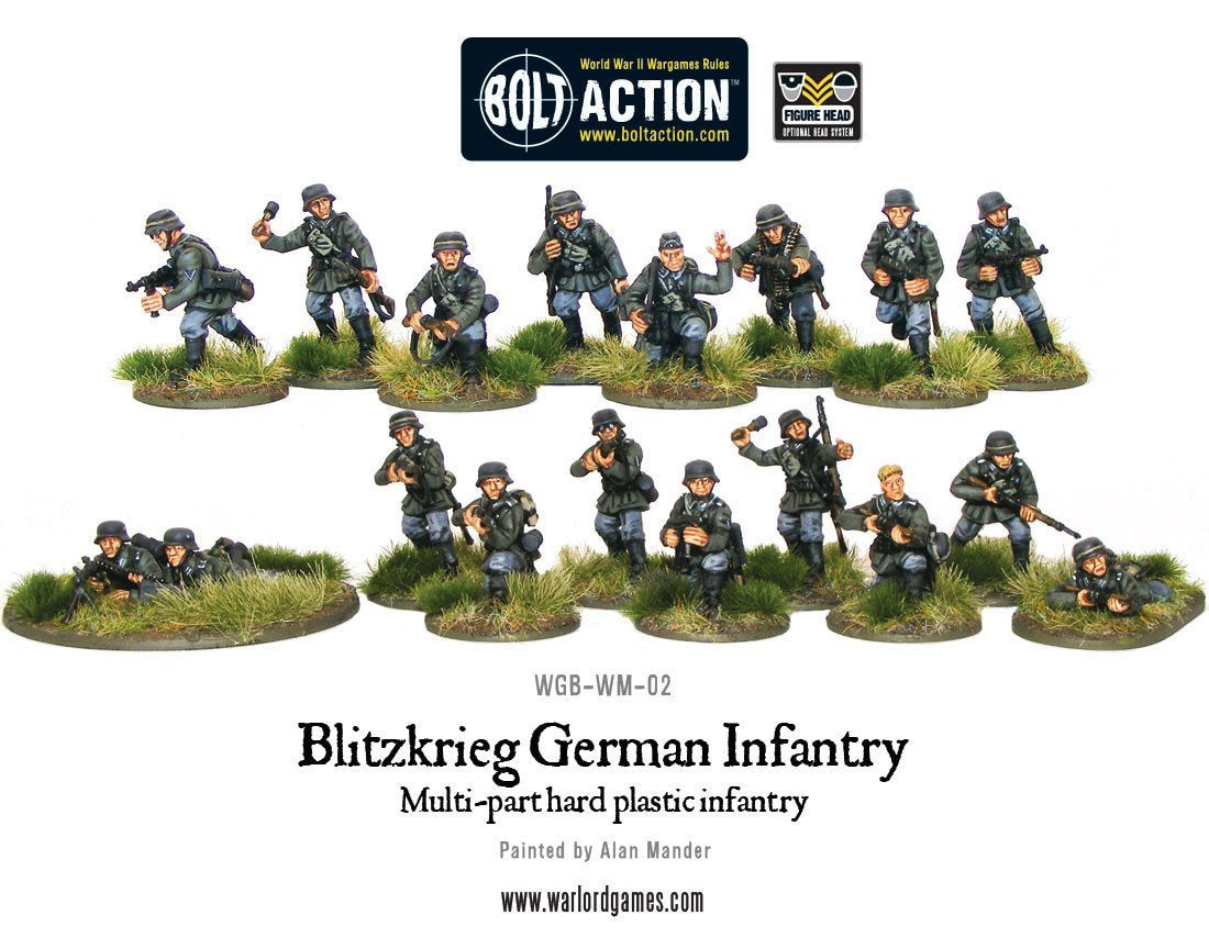 Bolt Action Blitzkrieg! German Infantry