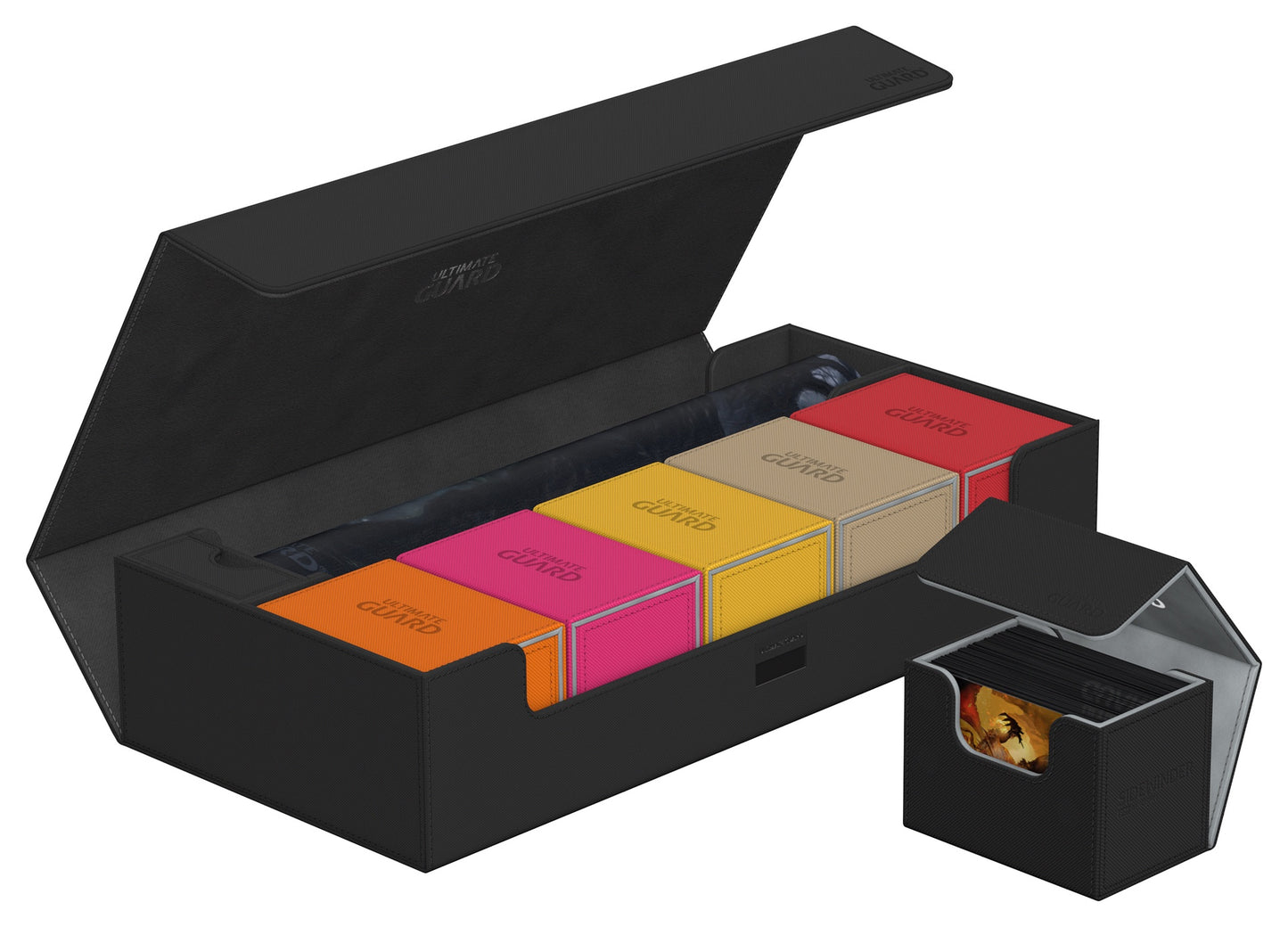 Ultimate Guard Deck Case Superhive 550+ Monocolor Black