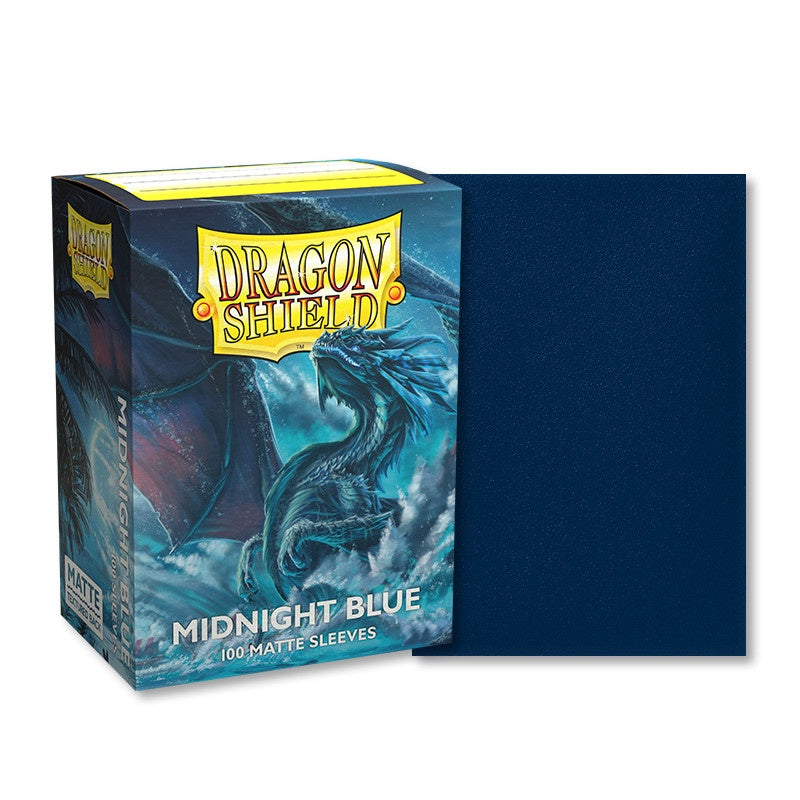 Dragon Shield Sleeves Matte Midnight Blue (100)