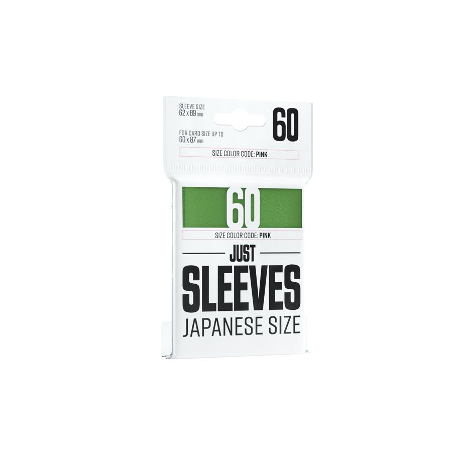 Manches courtes : Vert taille japonaise (60)