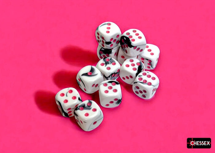 Gemini 12d6 Black-white/pink 16mm